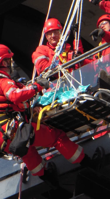 Rope for fire and rescue