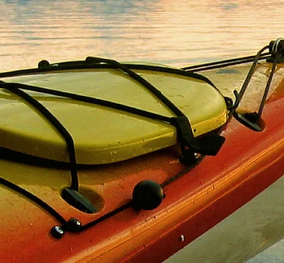 shock cord used on a kayak