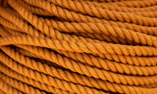 pile of sash cord